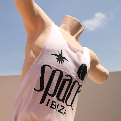 Space Logo Vest Singlet Rota (White)